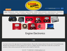 Tablet Screenshot of leroydiesel.com